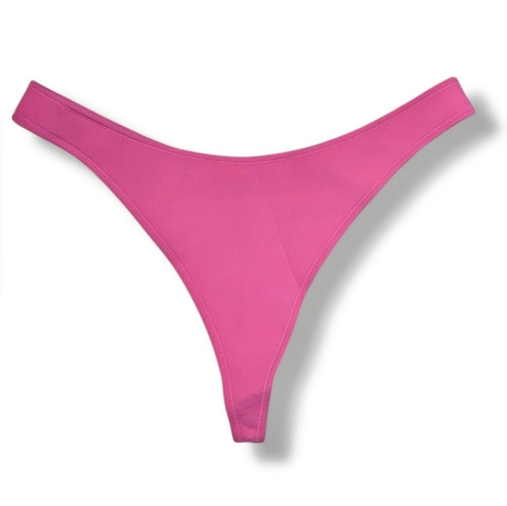 SKIMS Signature Swim Thong Bikini Bottom Pink NWT!